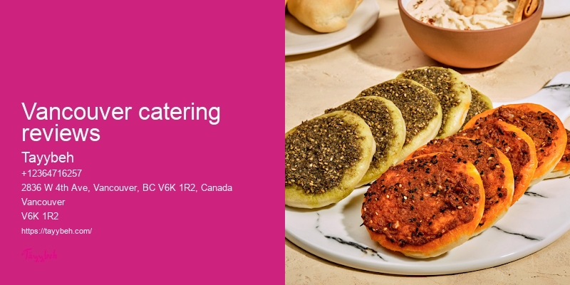 Gourmet catering Vancouver