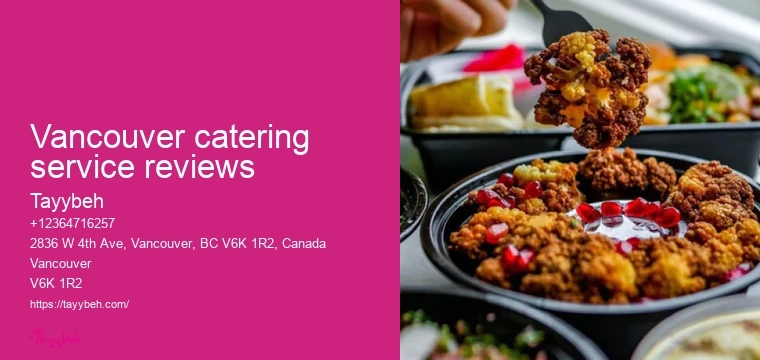 Vancouver top-rated catering companies
