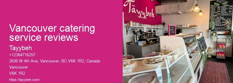 Best Plated Dinner Catering Vancouver