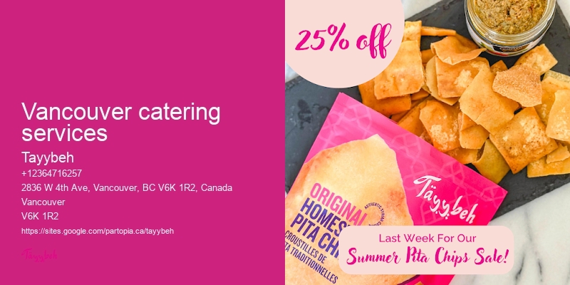Top-rated catering Vancouver