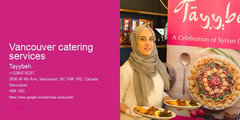 Event Planners Catering Vancouver