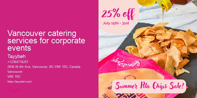 Top-rated catering Vancouver