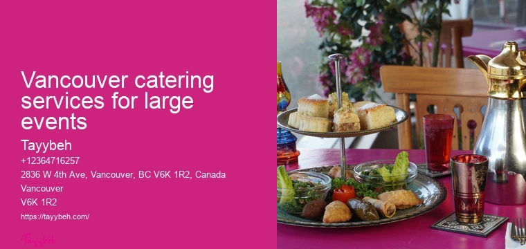 Syrian Food Specialties Vancouver