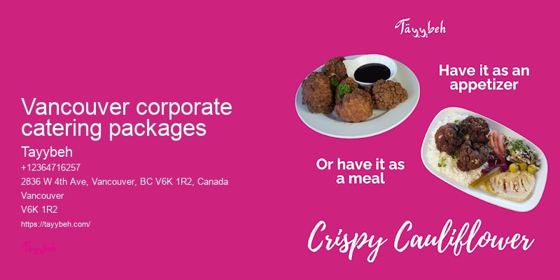 Catering companies in Vancouver
