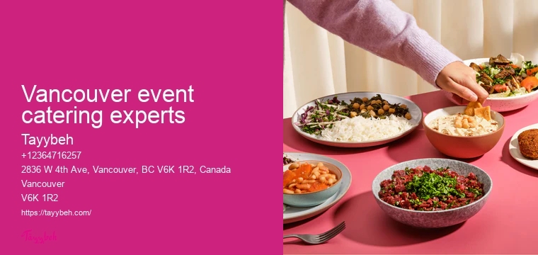 Catering Company Vancouver
