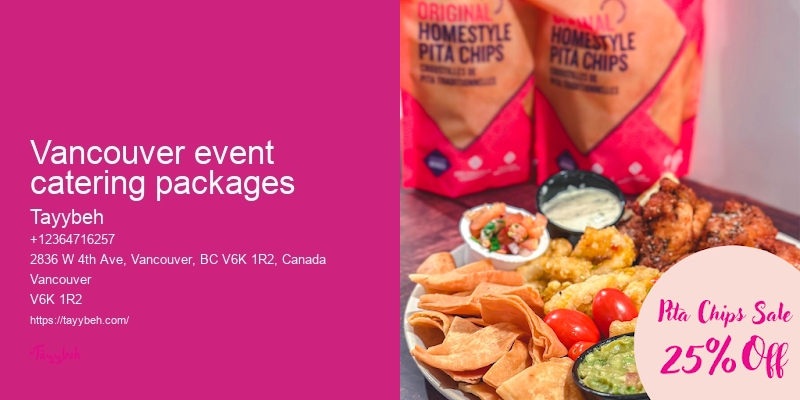 Customized Event Catering Vancouver