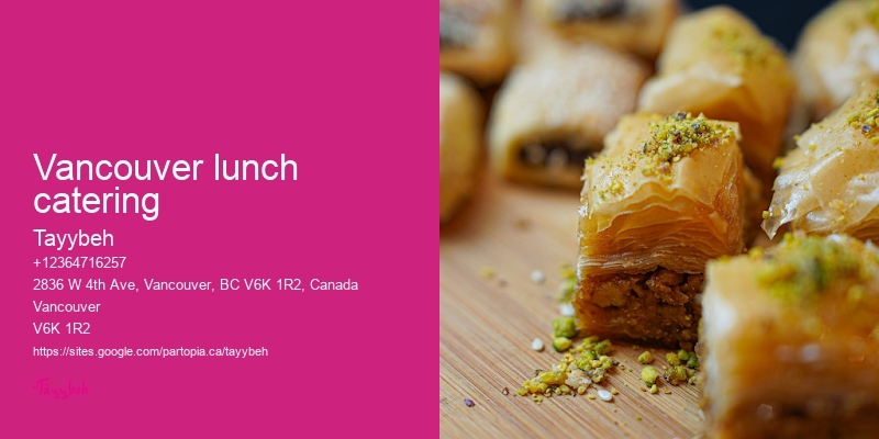 Vancouver catering service reviews