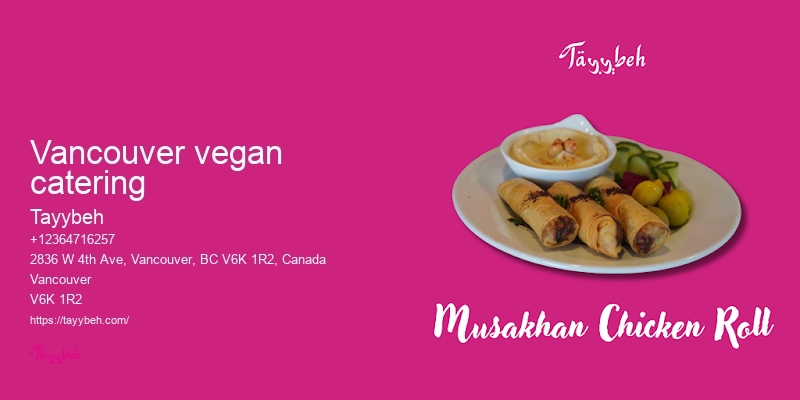 Catering for private parties Vancouver
