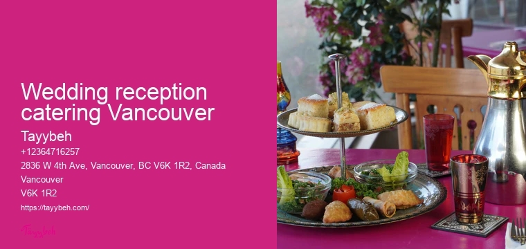 Syrian Food for Events Vancouver