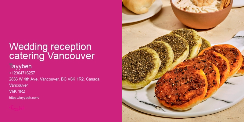 Affordable Syrian Catering Vancouver