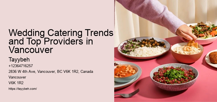 Wedding Catering Trends and Top Providers in Vancouver